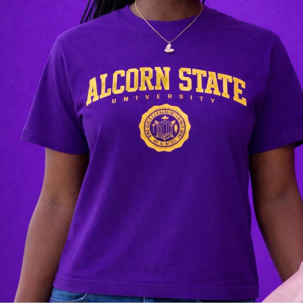 💜💛 Alcorn State University Graphic Tee 💛💜 - Picture 2 of 2